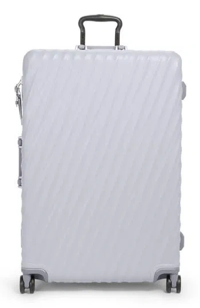 Tumi 19 Degree Frame Large Checked Luggage In White