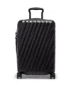 Tumi 19 Degree International Expandable 20" Carry-on Spinner In Black Texture