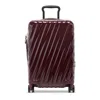 Tumi 19 Degree International Expandable 4-wheel Carry-on In Burgundy