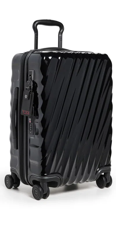Tumi 19 Degree International Expandable 4 Wheel Carry On Suitcase Black