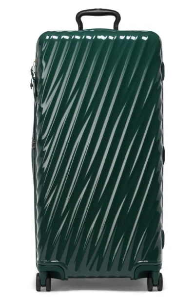 Tumi 19 Degree Large Trunk Hardside Spinner In Green