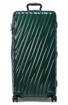 Tumi 19 Degree Large Trunk Hardside Spinner In Green