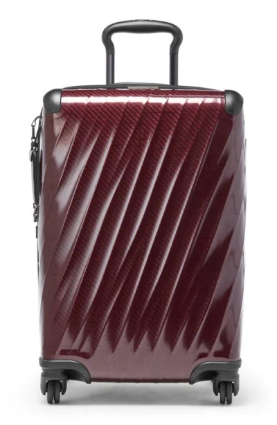 Tumi 19 Degree Lite 22-inch International 4 Wheel Carry-on Bag In Burgundy