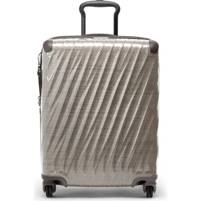 Tumi 19 Degree Lite Continental 4-wheel Carry-on Bag In Titanium Grey