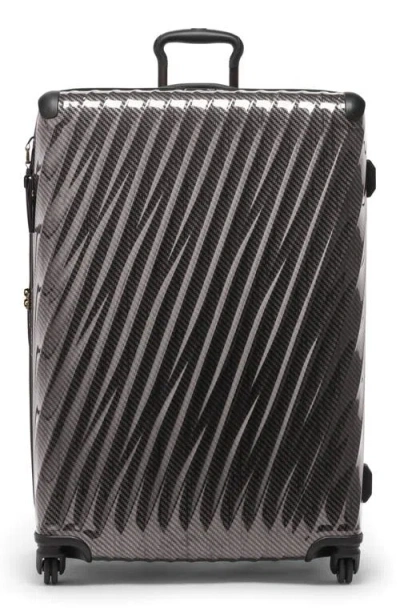 Tumi 19 Degree Lite Extended Trip 4-wheel Packing Case In Black Graphite