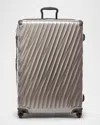 Tumi 19 Degree Lightweight Extended Trip Extra Large Checked Bag In Titanium Grey