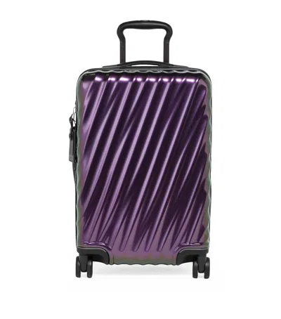 Tumi 19 Degree Poly Expandable Cabin Suitcase In Purple
