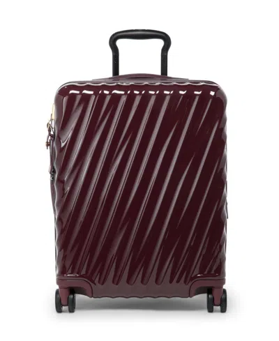 Tumi 21.8" Continental Expandable Carry-on Spinner In Burgundy