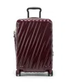 Tumi 21.8" International Expandable Carry-on Spinner In Burgundy