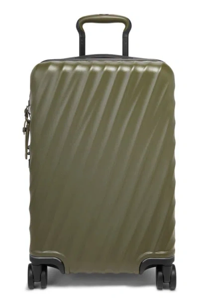 Tumi 22-inch 19 Degrees International Expandable Spinner Carry-on In Olive Texture