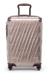Tumi 19 Degree Lite 22-inch International 4 Wheel Carry-on Bag In Blush