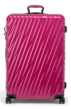 Tumi 30-inch 19 Degree Extended Trip Expandable 4-wheel Packing Case In Fuchsia