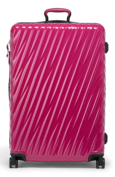 Tumi 30-inch 19 Degree Extended Trip Expandable 4-wheel Packing Case In Fuchsia