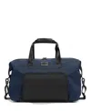 Tumi Alpha 3 Double Expansion Satchel Bag In Blue