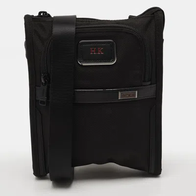 Pre-owned Tumi Alpha 2 Pocket Black Nylon Messenger Bag