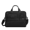 Tumi Brief Alpha Org Portfolio Art 117300/1041/02603108d3 In Black