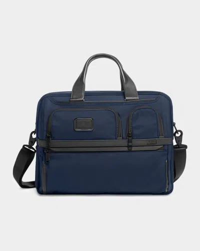 Tumi Alpha 3 Slim Deluxe Portfolio In Blue