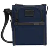 Tumi Alpha 3 Small Pocket Bag In Navy