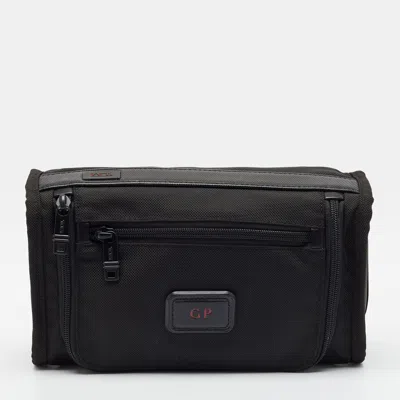 Pre-owned Tumi Alpha 3 Travel Kit Black Nylon