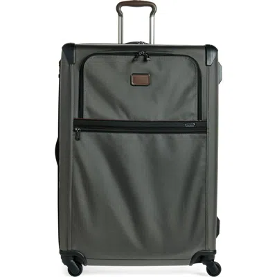 Tumi Alpha 31-inch Continental Dual Access 4-wheeled Packing Case In Castle Rock/brown