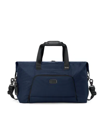 Tumi Alpha 4 Double Expansion Duffle Bag In Blue