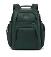 Tumi Alpha 4  Brief Pack Backpack In Green