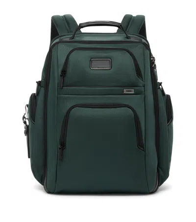 Tumi Alpha 4  Brief Pack Backpack In Green