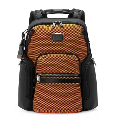 Tumi Alpha Bravo Business Backpack In Orange