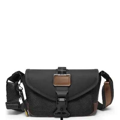 Tumi Alpha Bravo Canvas Compass Crossbody Bag In Black