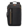 Tumi Alpha Bravo Detrick Backpack In Black Onyx