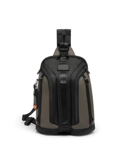 Tumi Alpha Bravo Knight Sling Backpack In Terra Brown