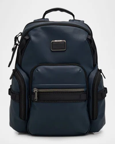 Tumi Alpha Bravo Navigation Backpack In Blue