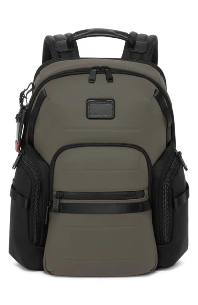 Tumi Alpha Bravo Navigation Backpack In Terra Brown