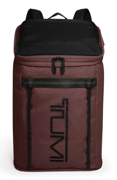 Tumi Alpha Bravo Packable Backpack In Oxblood