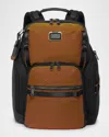 Tumi Alpha Bravo Search Backpack In Red/lime Chameleon