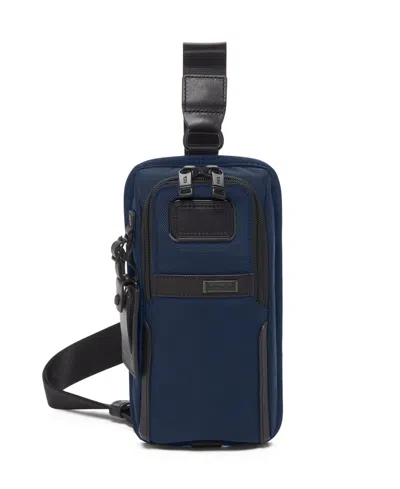 Tumi Alpha Compact Sling 10.5" Crossbody Bag In Blue
