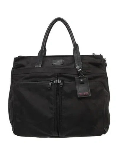 Pre-owned Tumi Alpha Companion Handle Bag In Black