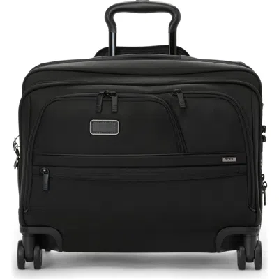 Tumi Alpha Deluxe Expandable Laptop Wheeled Brief In Black