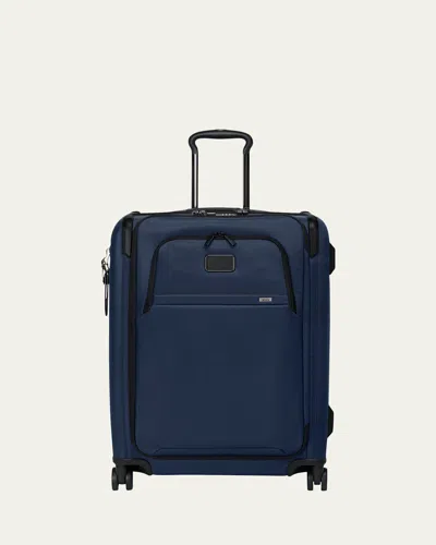 Tumi Alpha Dual Access Expandable Medium Check-in Luggage In Blue