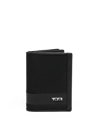 Tumi Alpha Gusseted Card Case In Black