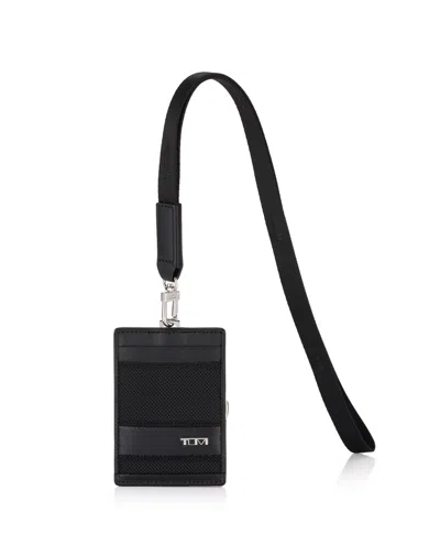Tumi Alpha Id Card Lanyard In Black