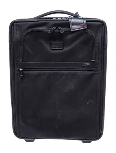 Pre-owned Tumi Alpha Ii Rolling Suitcase In Black