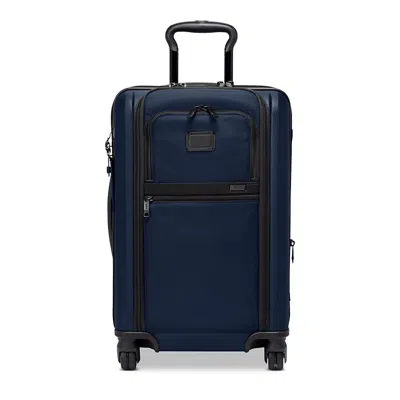 Tumi Alpha International Four Wheel Carry On Bag In Blue