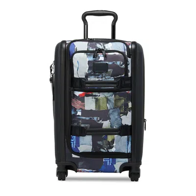Tumi Alpha International Front Lid Four Wheel Carry On Bag In Black