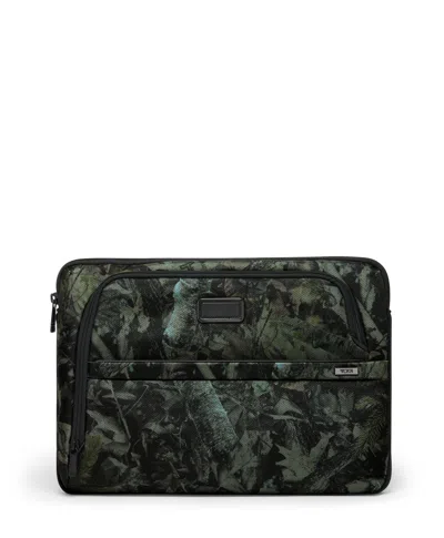 Tumi Alpha Large 15" Laptop Cover In Forest Camo