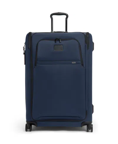 Tumi Alpha Large Dual Access Carry-on Spinner In Blue