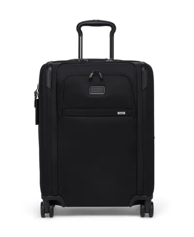 Tumi Alpha Large Dual Access Expandable Carry-on Spinner In Black