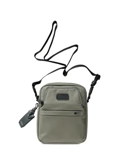 Tumi Alpha Logo-detail Messenger Bag In Gray