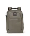 Tumi Alpha Medium 15" Expandable Backpack In Grey Alloy