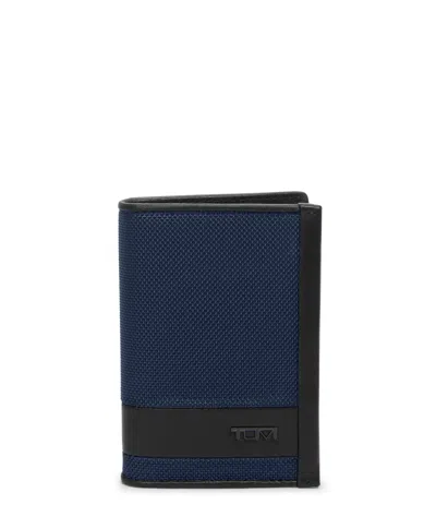 Tumi Alpha Multi Window Card Case In Navy